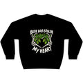 Beer Has Stolen My Heart sweatshirt | skeleton hands hops design
